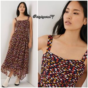 NWT, Anthropologie Frannie Sweetheart Maxi Dress
